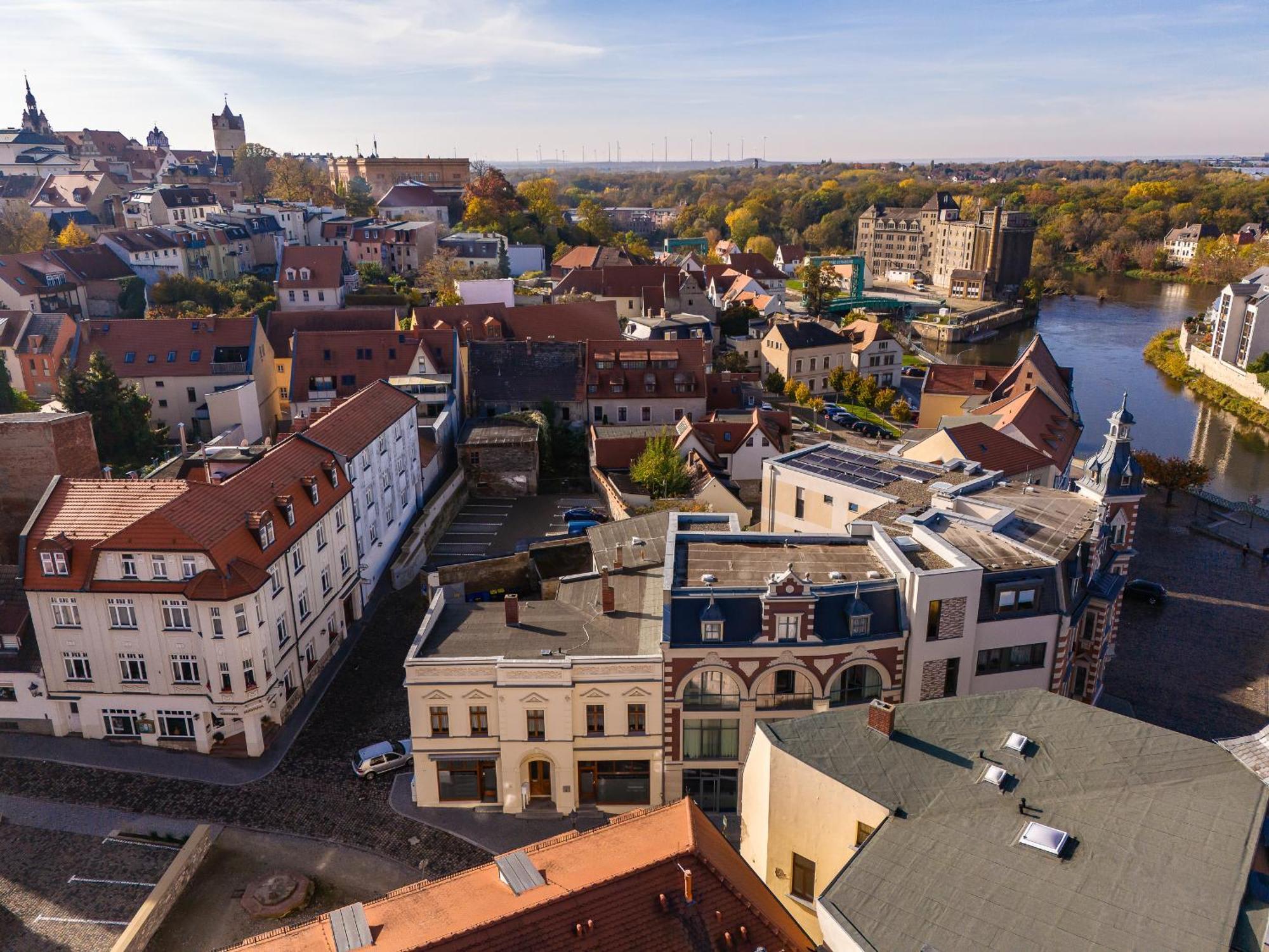 Hotel Fuersteneck Bernburg Esterno foto